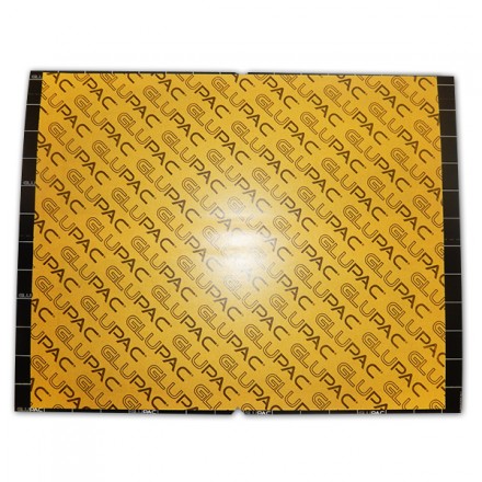 Universal Glueboards Small Half Card (Black) (x6)